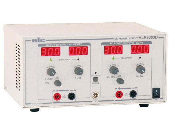 Alimentation 2x30 V - 0-3 A ALR3003D ELC