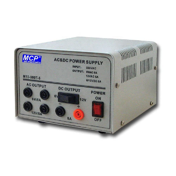 [350040-S66848] Alimentation fixe 6 V-12V AC et DC 5A