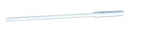 [S66098] Baguette téflon non aimantée 350x8 mm