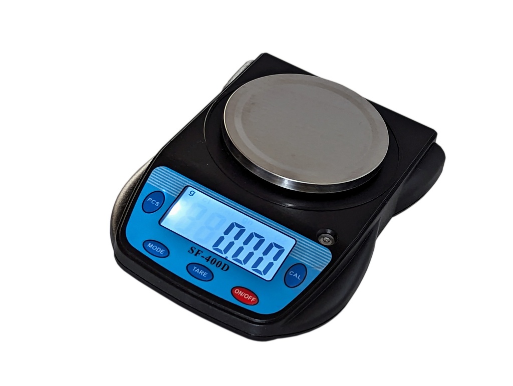 Balance compacte 500 g - 0.01 g avec bloc secteur inclus