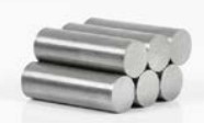 Barreau ticonal Ø8x50 mm - Lot de 6