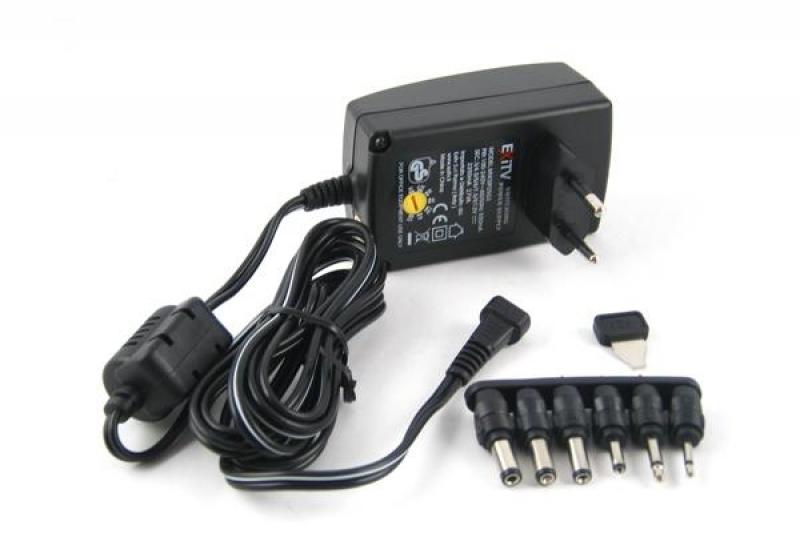 Bloc alimentation réglable 3 à 12 V - 2,5 A