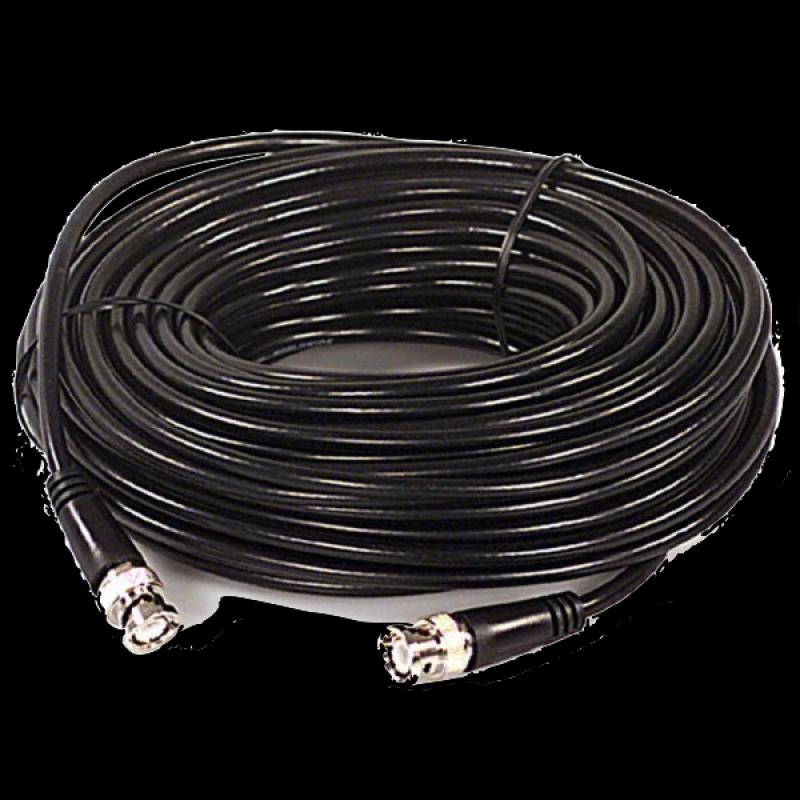 Bobine 100 m câble coaxial 50 Ohms + BNC