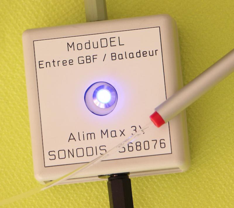 Boîtier MODUDEL seul + jack 3.5 M-M