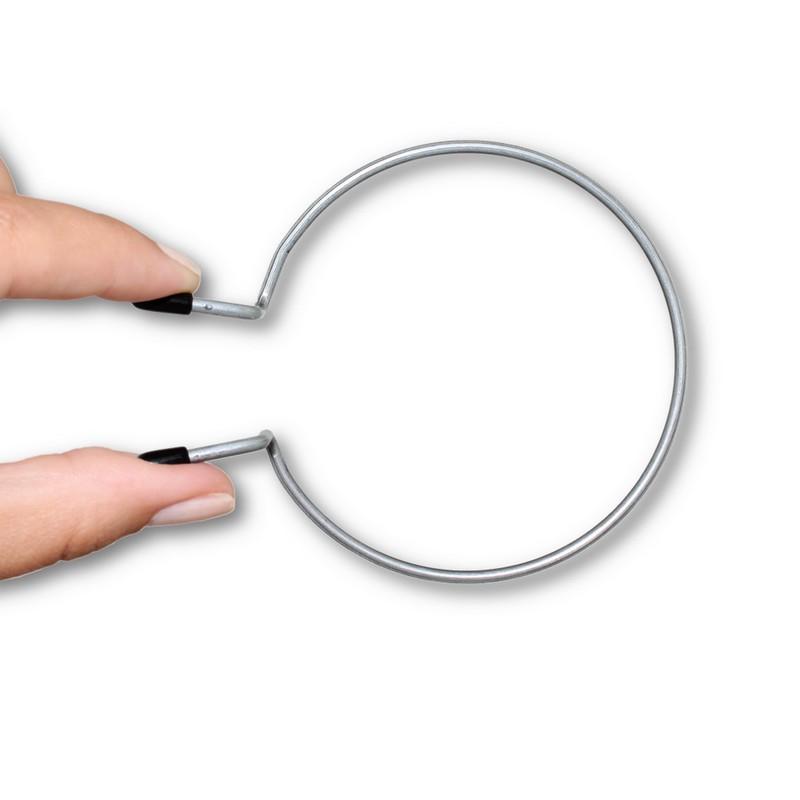 Clips à pince pour porte lentille dia. 40 mm du banc d'optique spécial lycée (lot de 10)