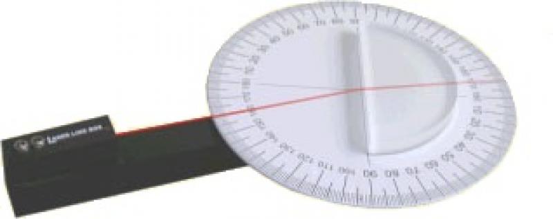 Ensemble réflexion réfraction magnétique avec laser rouge 635 nm