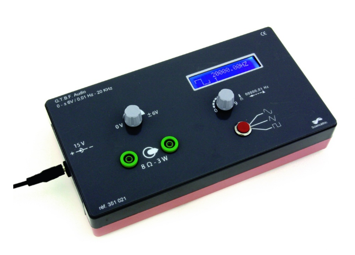 Générateur de fonctions amplifié 20 kHz avec afficheur