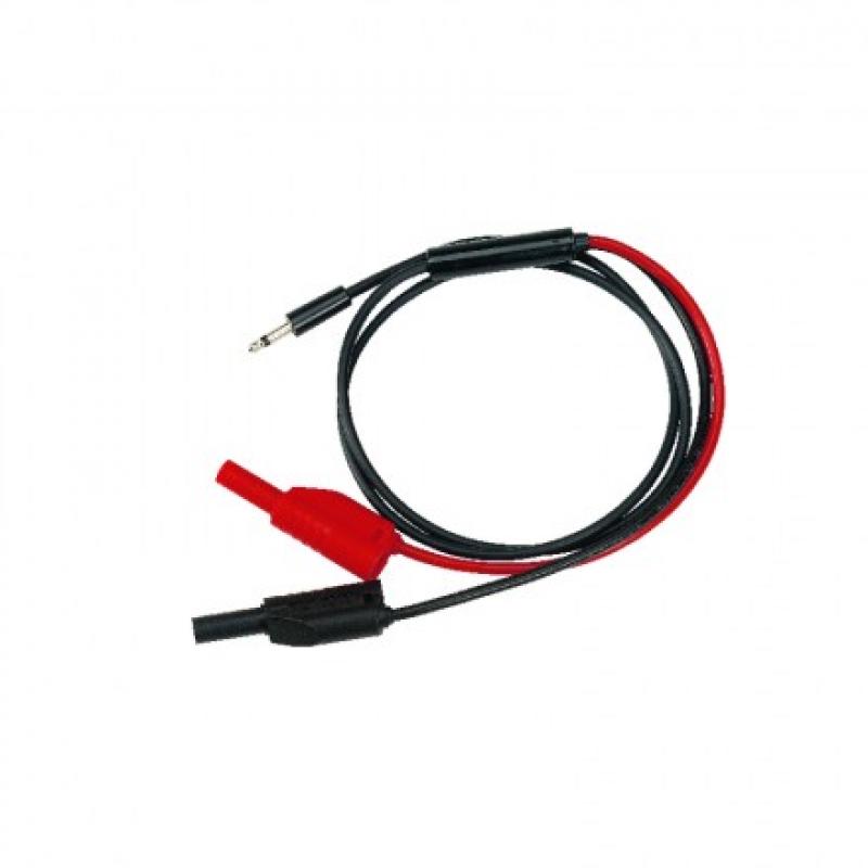 Jack 6,35 mm mâle mono - fiches bananes 1 m