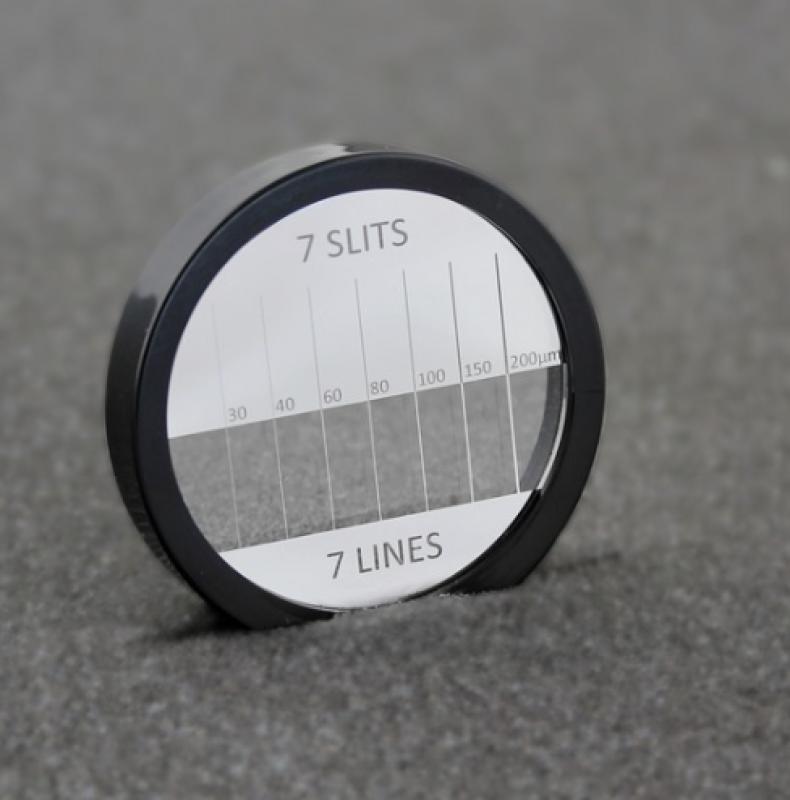 Jeton cercle 7 fentes et 7 traits