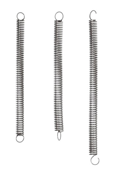 [S66950] Jeu de 3 ressorts 20 - 30 - 50 N/m spires non jointives