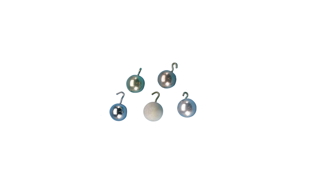Sphères à anneau pour pendule - Jeu de 5