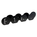 Jeu de 8 Jetons métalliques Ø 40 mm