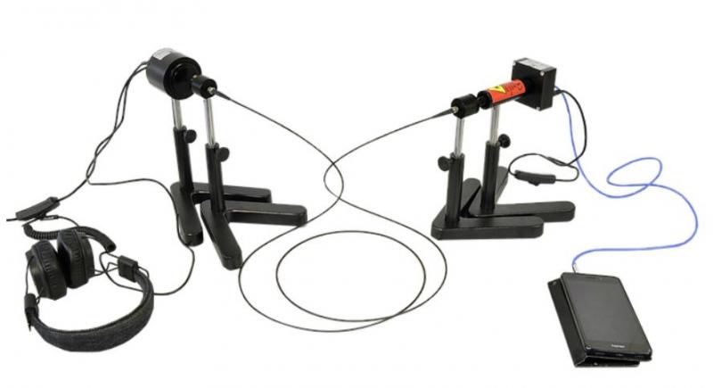 Kit transmission du son par fibre optique