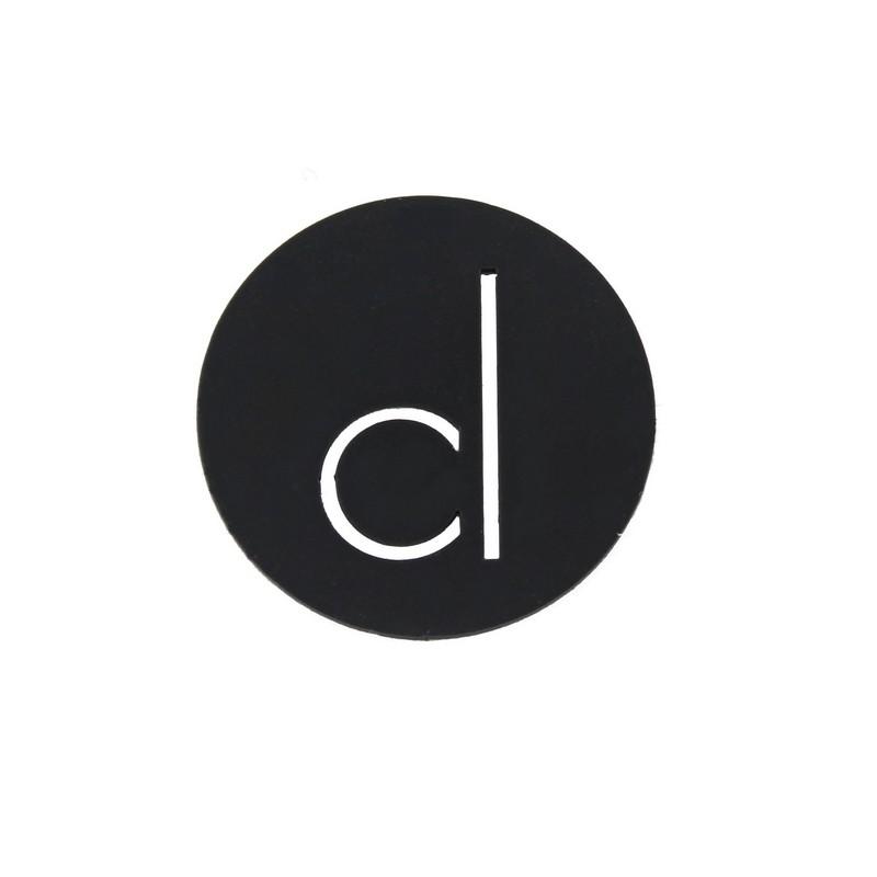 [004303-S57928] Lettre objet d métal dia.80 mm