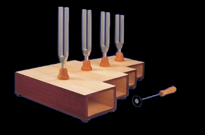 Lot de 4 diapasons supérieur