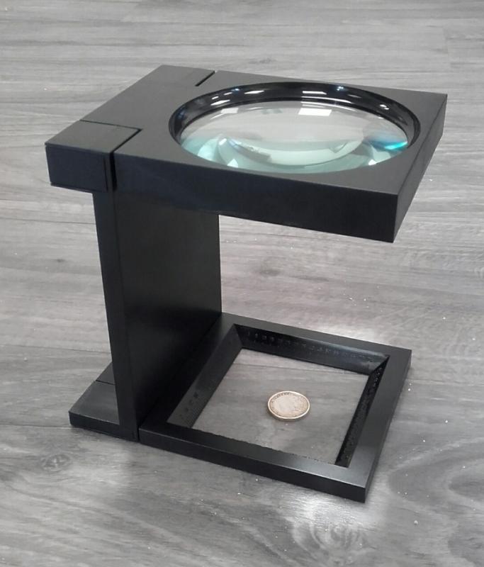 Loupe pliante compte fil 2.5x