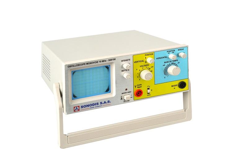 Oscilloscope 1 voie 10 MHz didactique