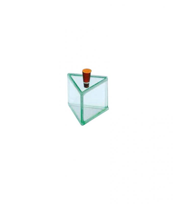 Prisme creux pour liquide