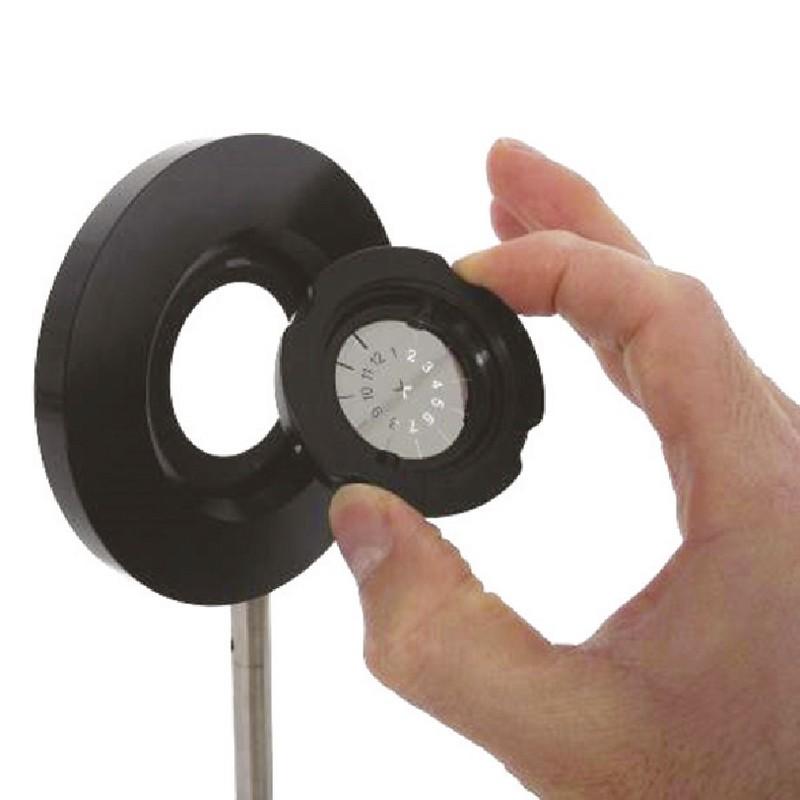 Support clix avec tige dia. 40x100 mm