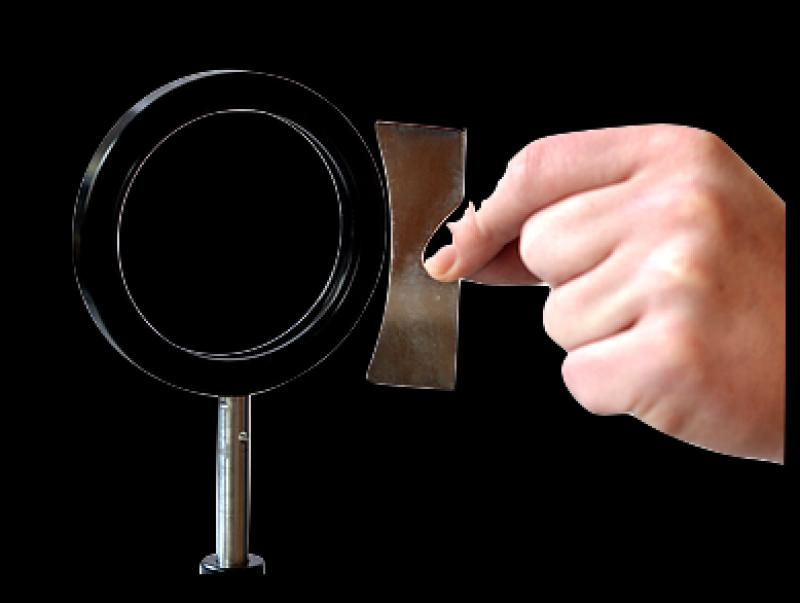 Support pour lentille de 80 mm