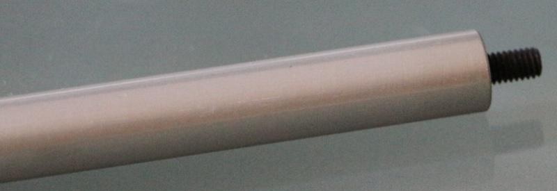 Tige 10mm embout M4 pour montage US et optique