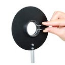 Porte-lentille et diapositive Ø 40 mm