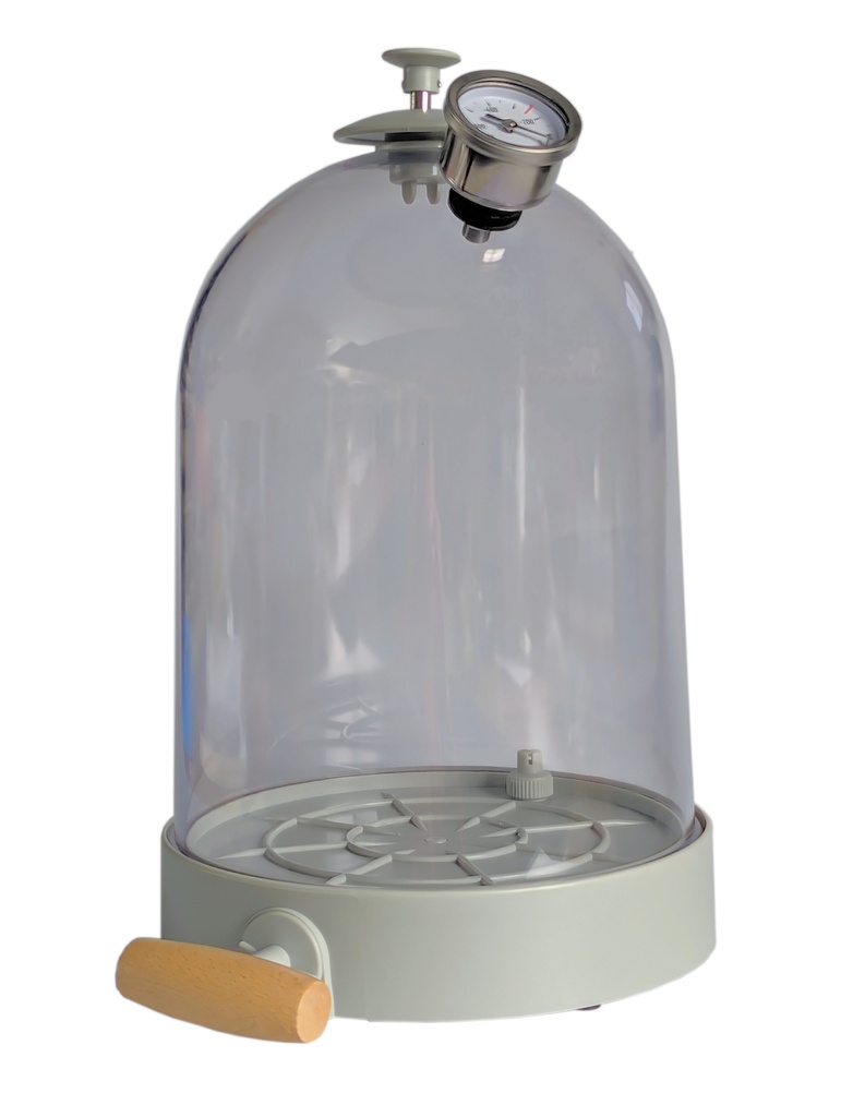 [#005067-S66961] Cloche à vide avec pompe intégrée