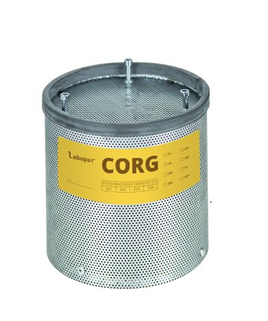 Filtre CDFCORG à charbon actif polyvalent pour vapeurs organiques et corrosives - H 150 x L 150 x P 150 mm - 3 Kg