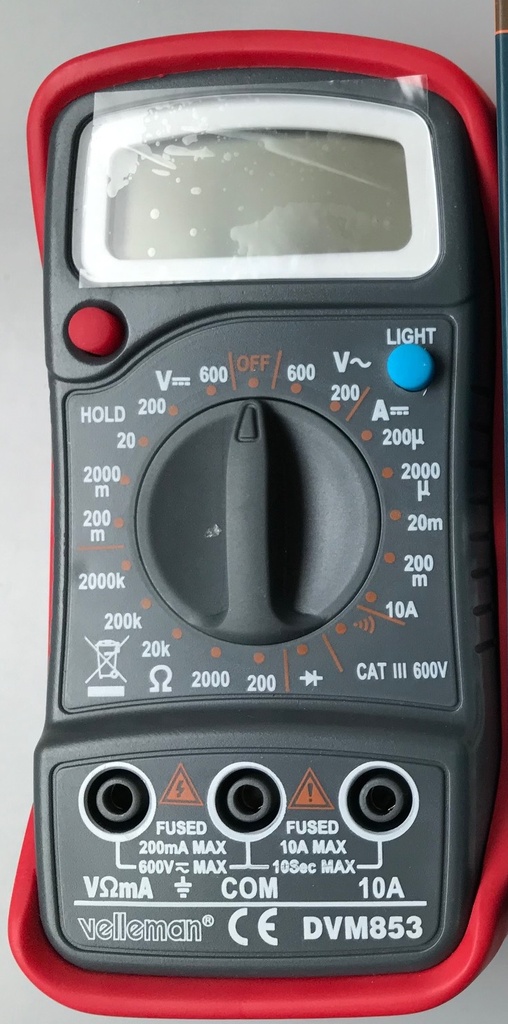 Multimètre numérique 1999 points DVM853