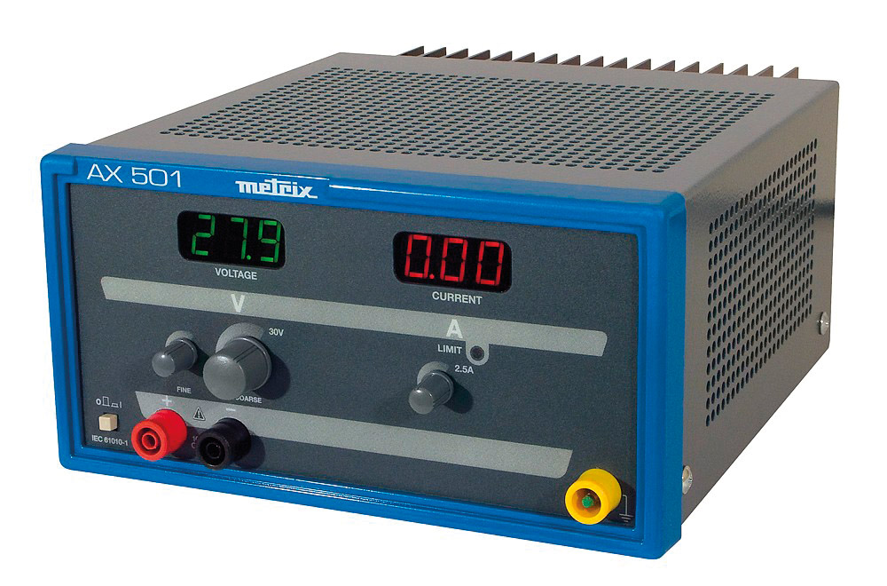 [#350038-S58804] Alimentation stabilisée METRIX AX501