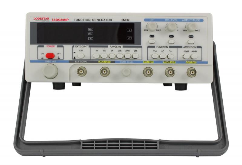 Générateur de fonction amplifié avec afficheur 2 MHz LS3002AMP