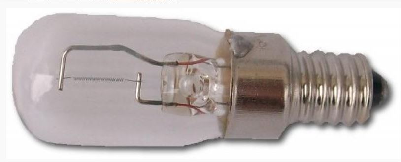 Ampoule E10 à filament vertical