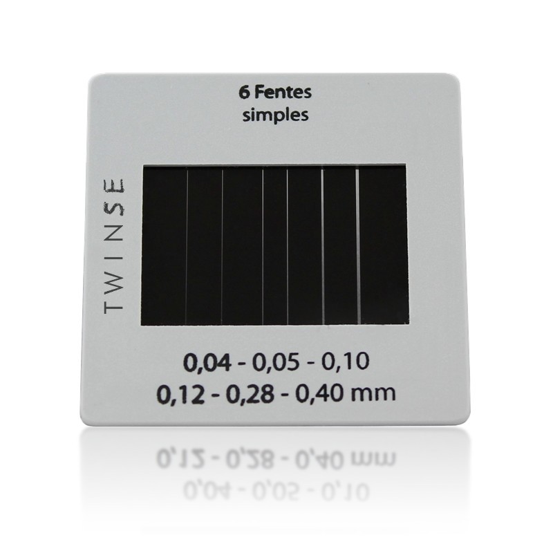 [#404027-S66932] Diapositive Fentes simples