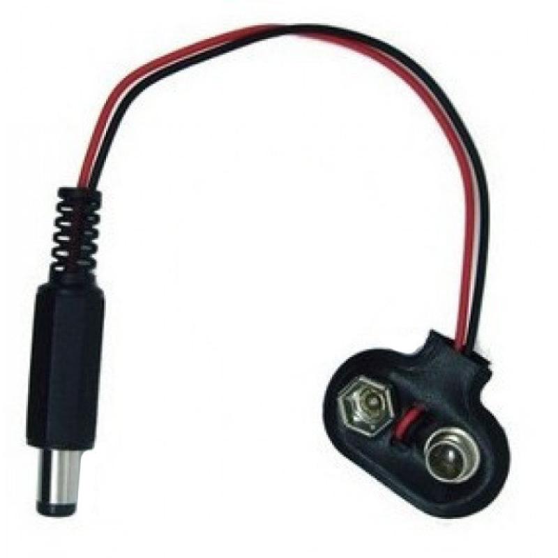 Connecteur Jack pour pile 9 V