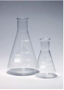 Erlenmeyer Pyrex® - Col étroit - 25 mL