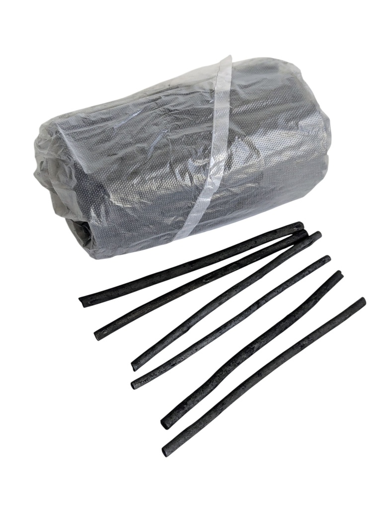 [910097-S66592] Bâtons de charbon végétal pur (lot de 100)