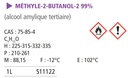 Méthyl-2-butanol-2 - 1 L