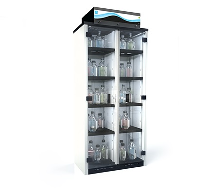 [250125-S03444] Armoire portes battantes Captair 832 Midcap Erlab (AS vapeurs organiques)