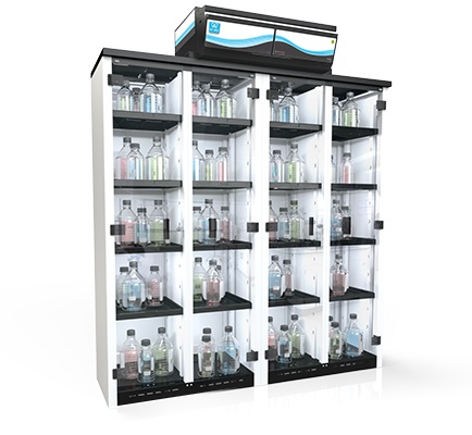 Armoire 4 compartiments Captair 1634 SMART Erlab