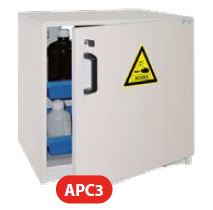 [250137-S66826] Armoire mélaminé de stockage anti-corrosion 8A et 8B pour acides et bases Trionyx (APC3 - 68 kg - H 670 x L 635 x P 615 mm)