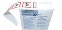 Étiquettes autocollantes 20x20 mm CLP- Substances dangereuses  SGH01 à SGH09 - Boîte de 1000