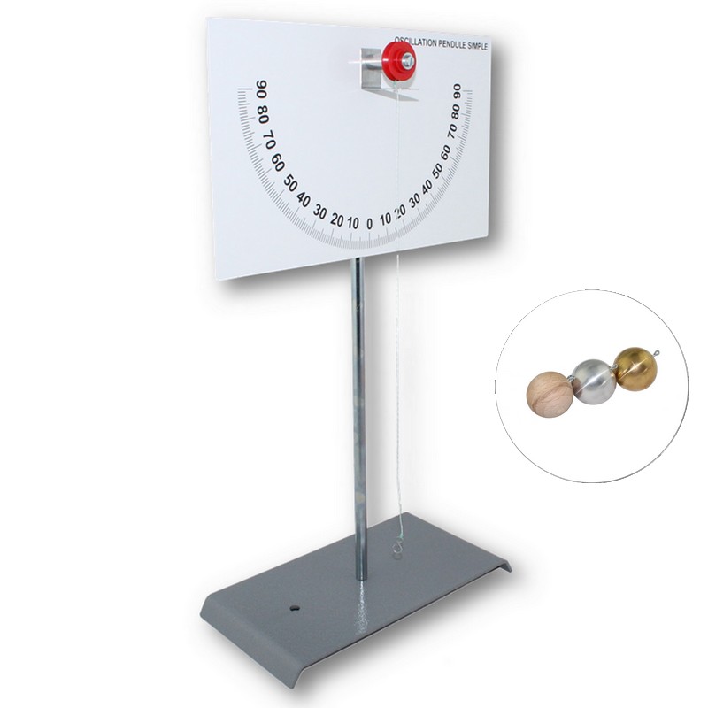 Oscillation d'un pendule simple