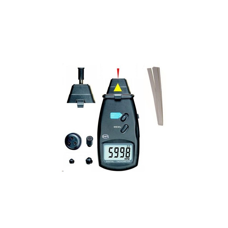Tachymètre avec-sans contact