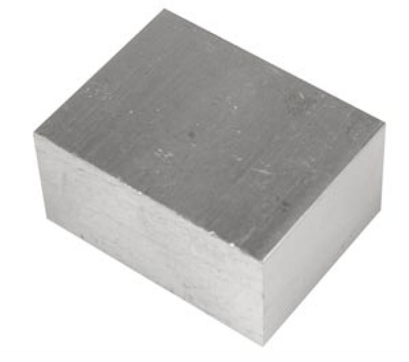 Bloc d'aluminium 64 g 40x30x20 mm