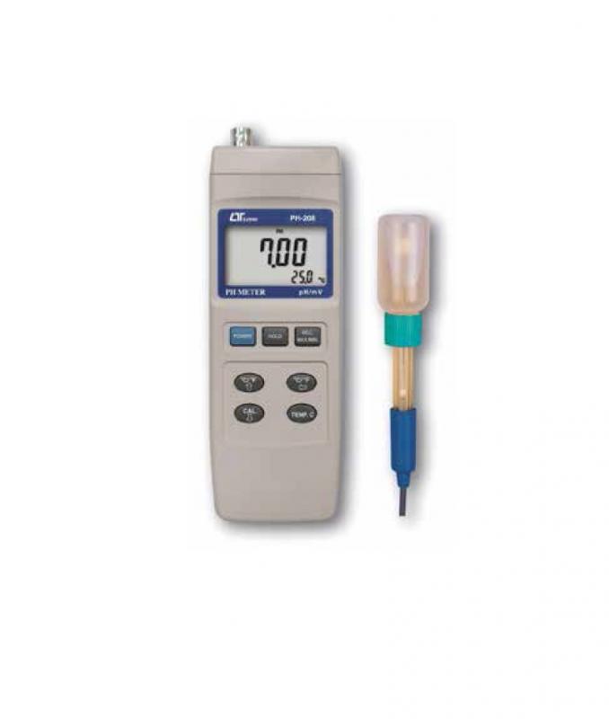 pH-mètre digital PH-208 avec sonde pH