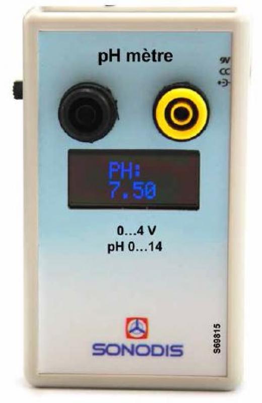 [S69815] pH-mètre sortie analogique