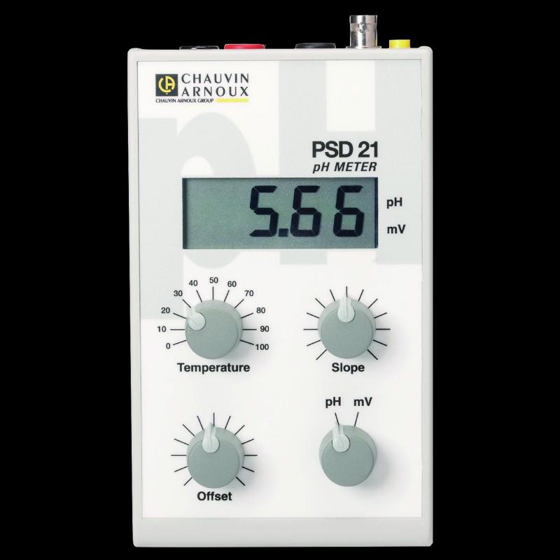 pH/mV-mètre à sortie analogique PSD21 Chauvin Arnoux