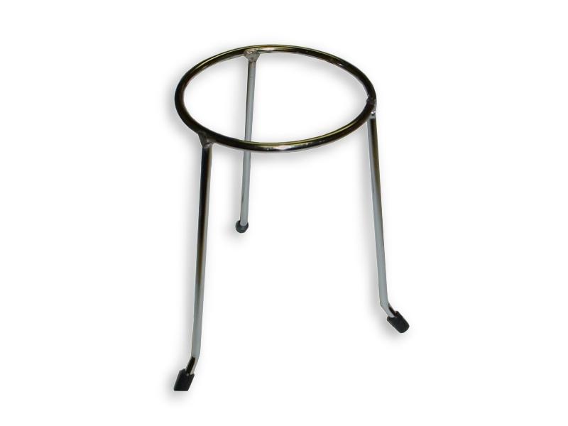 Support trépied caoutchouc H 200 mm