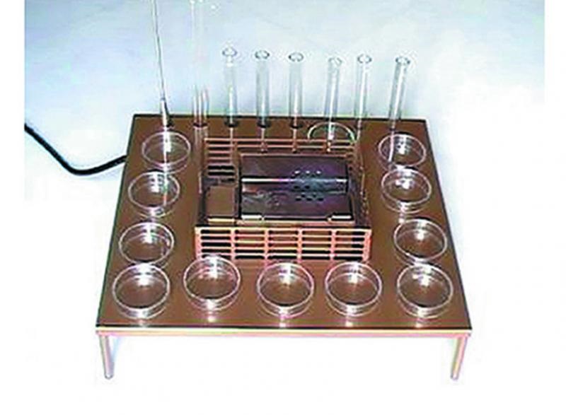 Plaque de manipulation pour microbiologie Technibec