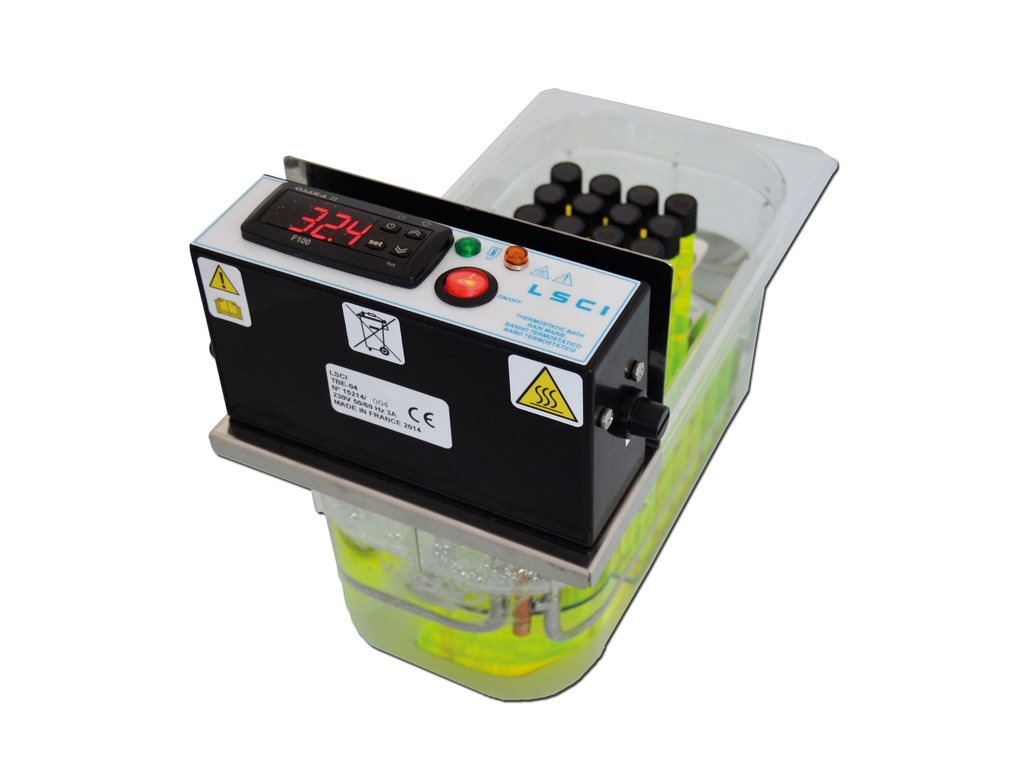 Bain-marie transparent à régulation numérique